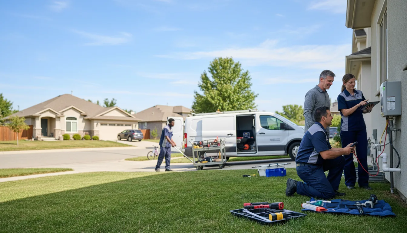 Tankless water heater service in Sharon, CT